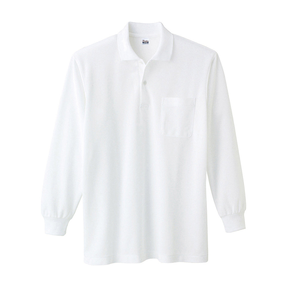 00169-VLP Printstar 5.8oz 長袖ポロシャツ(ポケット付)