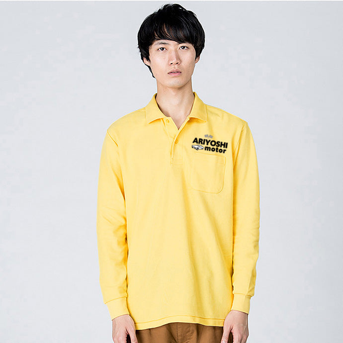 00169-VLP Printstar 5.8oz 長袖ポロシャツ(ポケット付)