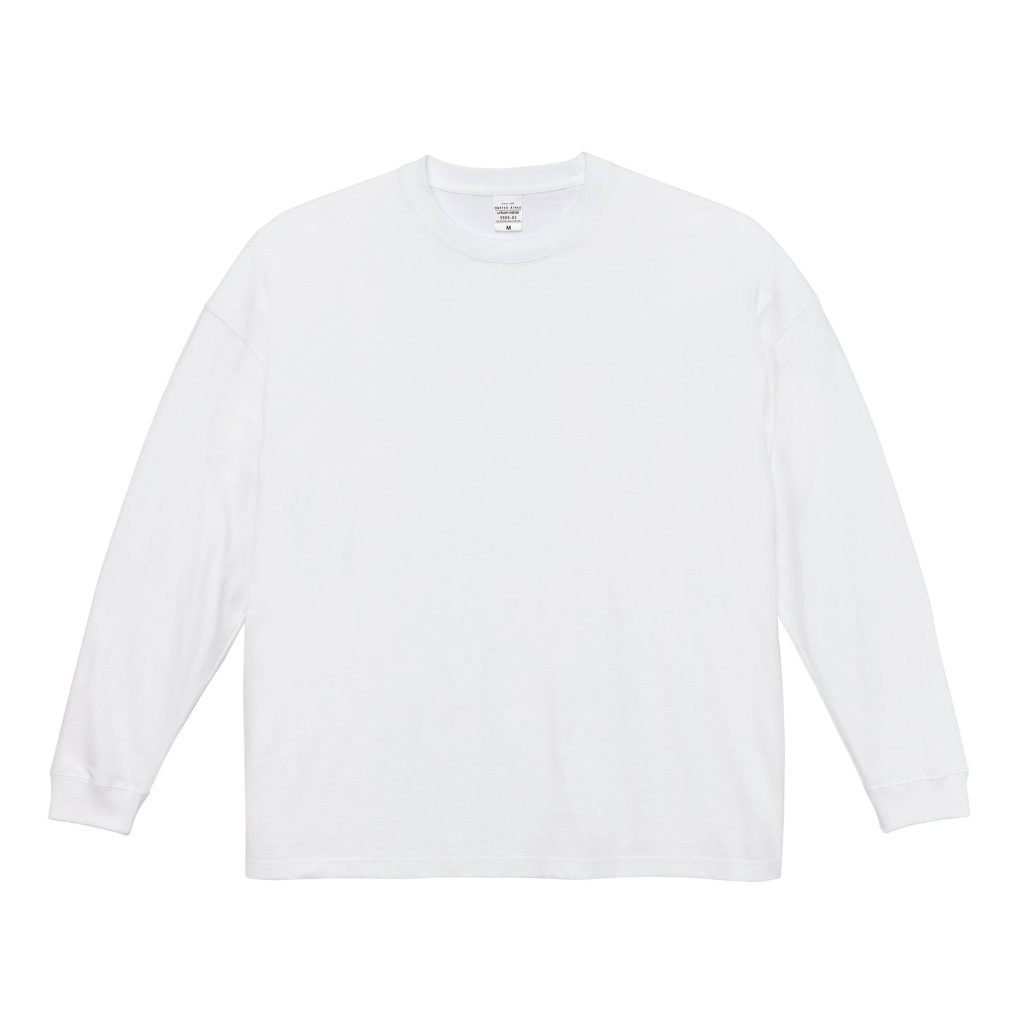 5509-01 United Athle 5.6oz ビッグシルエット長袖Tシャツ