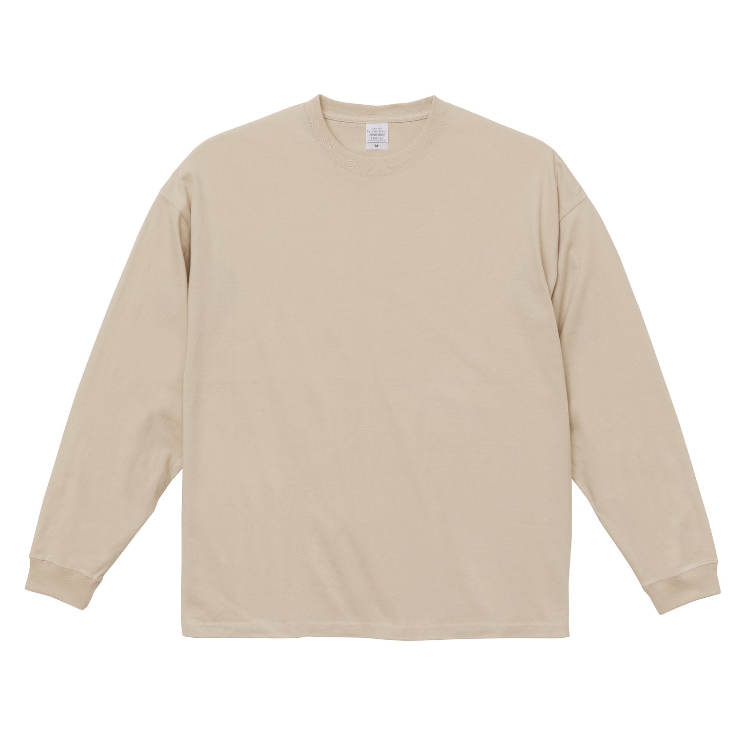 5509-01 United Athle 5.6oz ビッグシルエット長袖Tシャツ