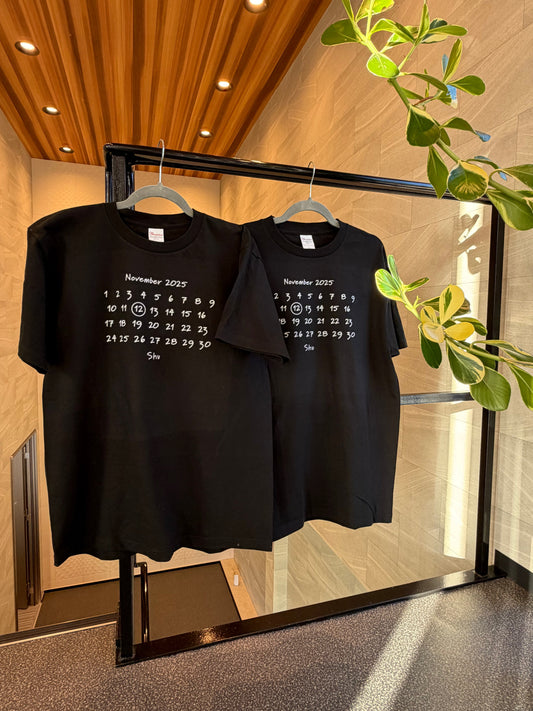 カレンダー風Tシャツ製作事例