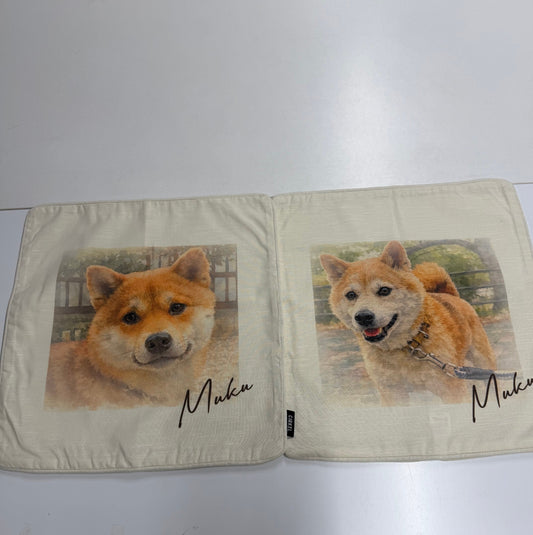 うちの子クッション製作事例